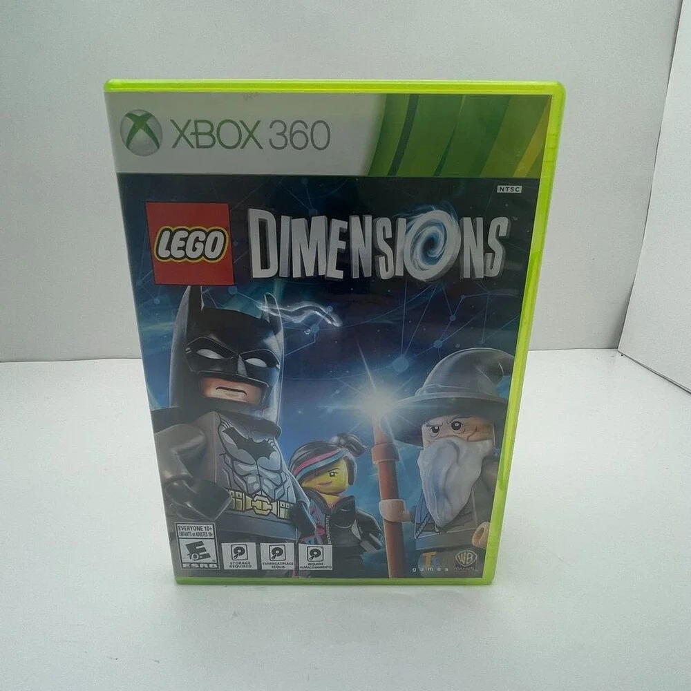 LEGO Dimensions X360 (Microsoft Xbox 360, 2015) Complete W/ Manual